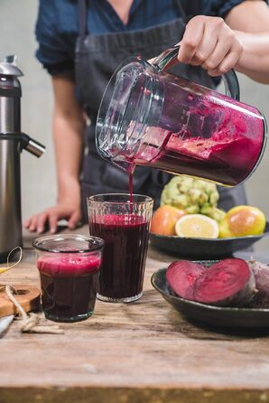 Центрифужна соковижималка Gastroback 40151 Design Multi Juicer Digital, 1300 Вт, XXL завантажувальний отвір 84 мм, 5 швидкостей