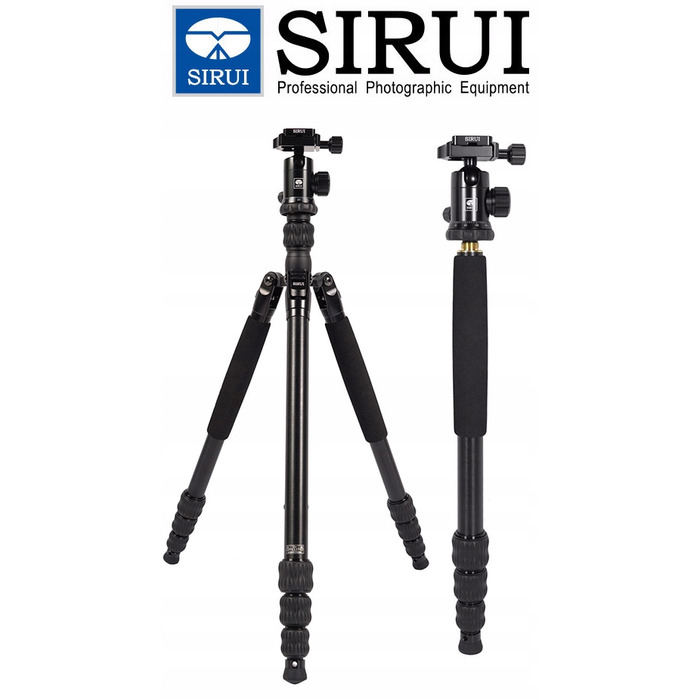 Штатив Sirui Traveler 7A (висота 168 см, навантаження 8 кг) з головкою