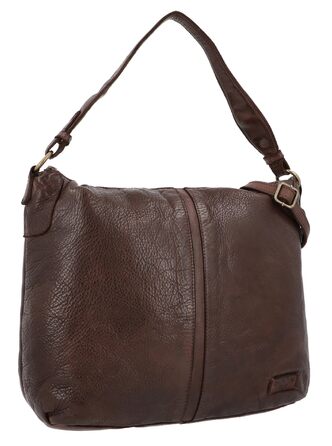 Сумка Gusti Shopper Leder Hannah для жінок: шкіряна сумка-шопер, сумка через плече, поясна сумка (коричнева)