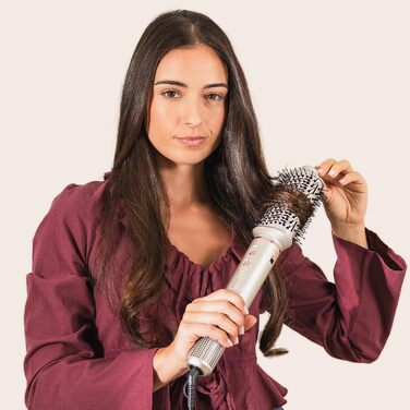 Ufesa Haarstyler Pro Glam Twist 7-в-1: цифровий безщітковий мотор, Coanda-система, керамічне покриття, іонізація, професійні насадки, рожевий