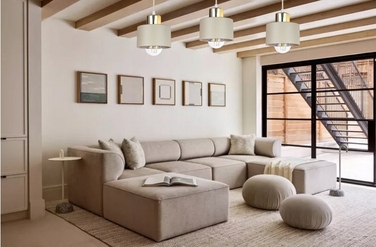 Підвісна люстра в стилі LOFT, стельова LED-лампа для вітальні або над обідній стіл