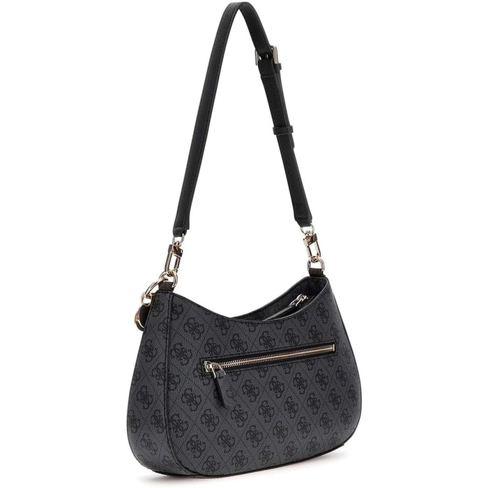 Сумка жіноча GUESS Noelle II Top Zip через плече Coal Logo, оригінал