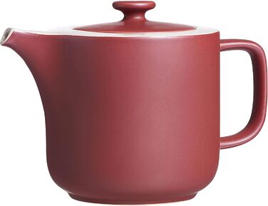 Ritzenhoff & Breker Teapot Jasper, Stoneware, 1.4 Liters, Teapot/Coffee Pot in a modern trendy color, matte glaze & soft-touch feel, Berry