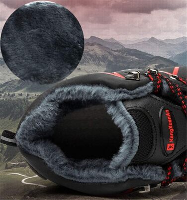 Черевики робочі зимові S3 з металевим капами, водонепроникні, чорні (39 EU)