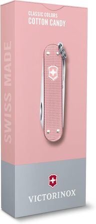 Швейцарський ніж Victorinox Classic SD: мультитул з 5 функціями, рожевий