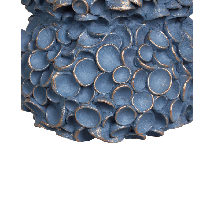 Керамічна ваза для квітів MUZAKI, 52 см, синя