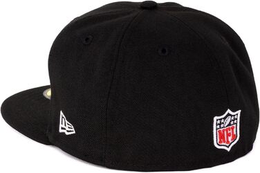 Кепка бейсболка New Era 59Fifty New England Patriots чорна (57-58 см)