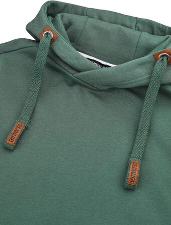Чоловіче худі riverso Regular Fit RIVNiklas з перехресним коміром, Forest Green (темно-зелений), розмір XL