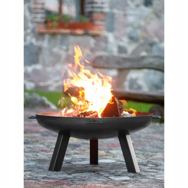 Садове вогнище CookKing зі сталі, 100 см, з кришкою