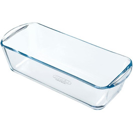 Форма для випікання Pyrex Classic з жароміцного скла, 28 см, 1,5 л, прозора, набір 2 шт.