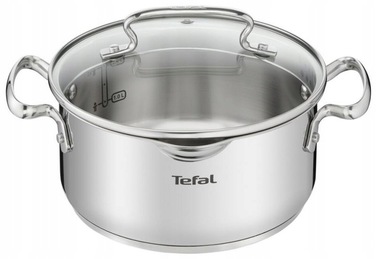 Набір каструль Tefal Duetto+ з нержавіючої сталі, 6 предметів