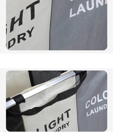 YIHAOBOX Laundry Baskets Large Foldable Laundry Bag Dirty Basket Waterproof Clothes Classification Bathroom Organizer - Laundry Basket - Laundry Chest