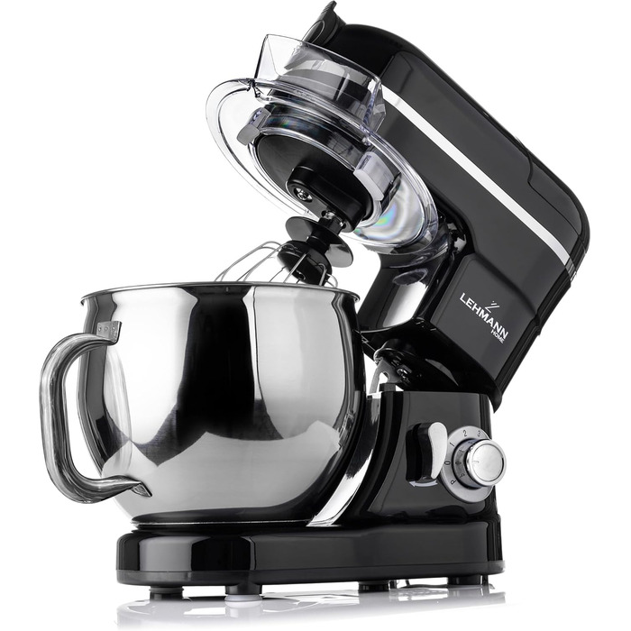 Lehmann Universal Kitchen Machine 3-in-1 Set | Stand Mixer with Planetary Mixing System | Multifunctional Kitchen Machine with Meat Grinder | Includes 1.5L Juice Extractor and 5L Stainless Steel Bowl