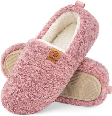 Жіночі теплі халапи EverFoams з м'якою устілкою Memory Foam, замкнуті, рожеві, 38/39 EU