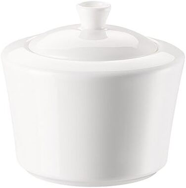 Цукорниця Rosenthal Jade з кришкою, 6 персон, 0.25 л, біла