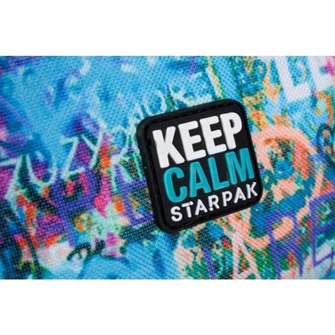 Молодіжний шкільний рюкзак StarPak з кількома відділеннями, принт Hip Hop Graffiti