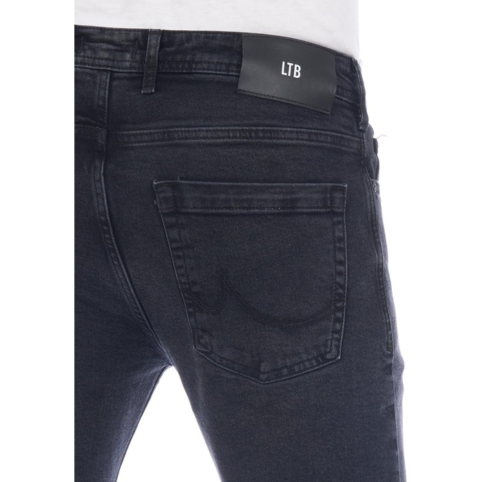 Чоловічі джинси LTB PaulX Straight Fit, блакитні/чорні, розтяжка, розміри 28-40