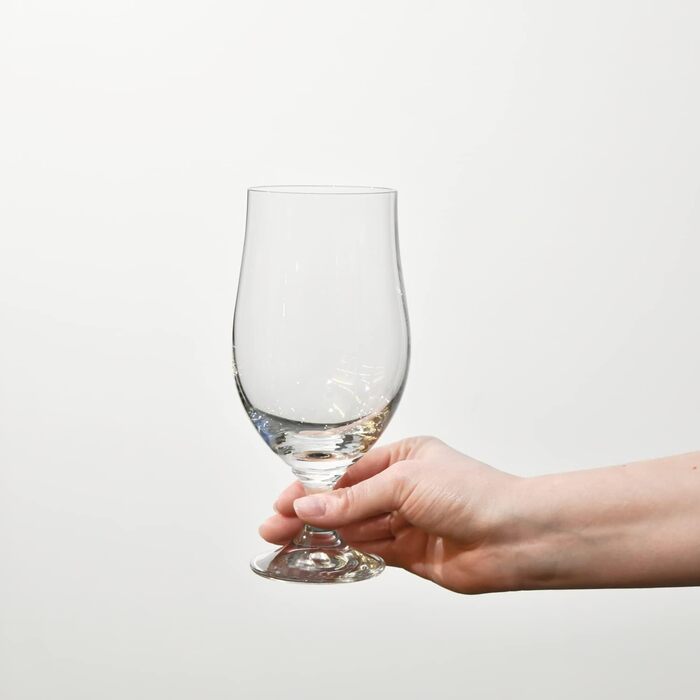 Кроснo Champagnergläser Prosecco-Gläser: Набір з 6 келихів, 280 мл, Harmony, для шампанського та просекко, ідеально для дому, ресторанів та свят, можна мити в посудомийній машині