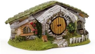 Top Miniature Garden Collection Oak Railway Hidden House
