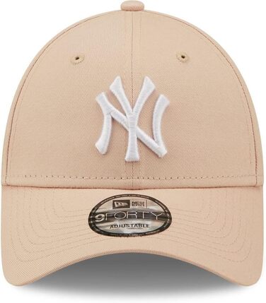 Кепка New Era New York Yankees MLB Essential 9Forty Camel (Рожева, регульована)