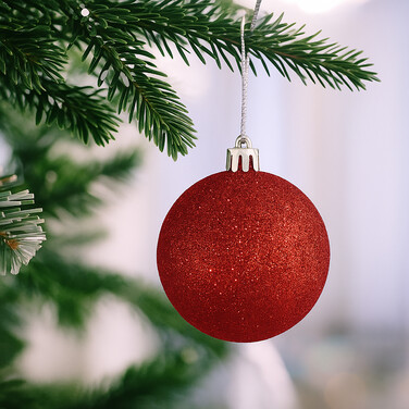 Relaxdays Set of 30 Christmas Baubles