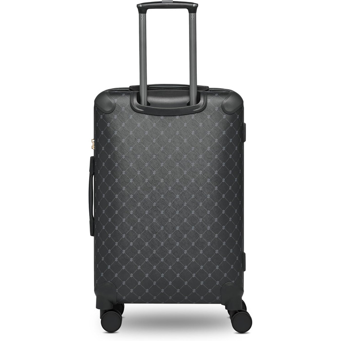 Набір валіз Lazarotti Palermo (S+M+L) | Чорний, 3 шт. | Валіза середнього розміру з TSA-замком та захистом кутів | 4 колеса