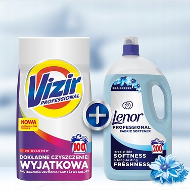 Пральний порошок Vizir Professional Color, 5,5 кг (100 прань)
