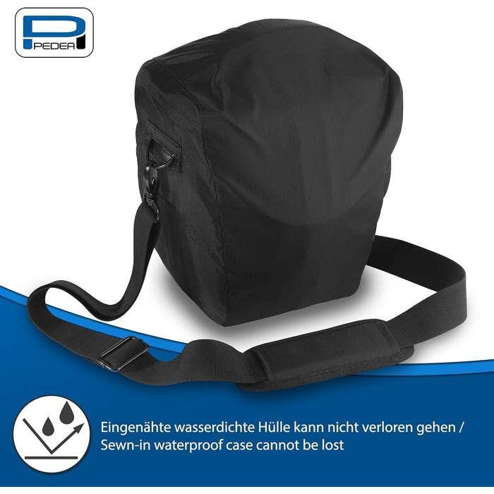 Чохол для камери PEDEA 'Essex' з захисною плівкою для дисплея (M, Синій)