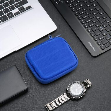 Чохол ProCase для SSD Samsung T7/ T7 Touch (500GB/1TB/2TB) - Жорсткий, Стійкий до ударів, Блакитний