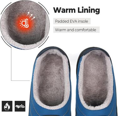 Тапочки халатні зимові Mishansha для чоловіків та жінок, теплі, з плюшевою підкладкою, розмір 35-47, зелені (блакитні, 46 EU)