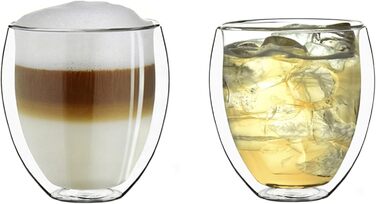 Created double-walled glasses 400ml 