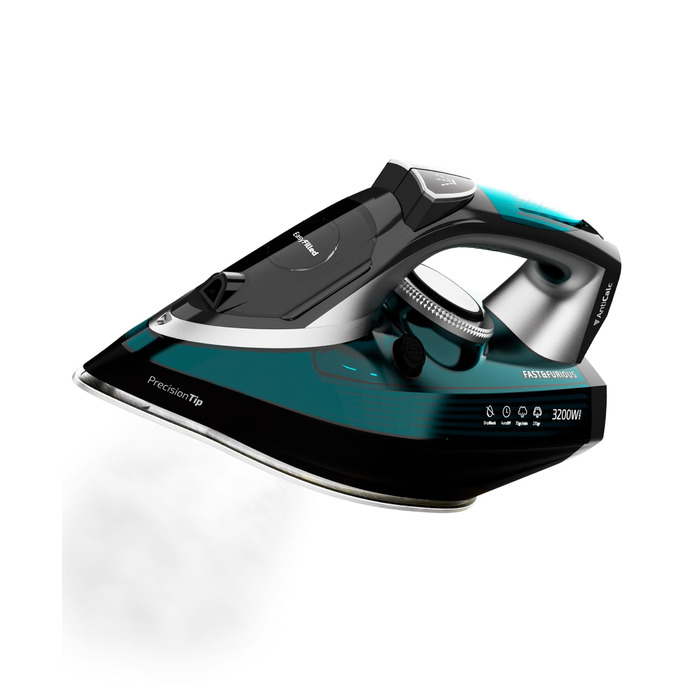 Праска Cecotec Fast&Furious 5060 Ultra Steam: 3200W, керамічна підошва, автоматичне вимкнення, 70 г/хв постійна подача пари, 270 г/хв паровий удар, система запобігання протіканню