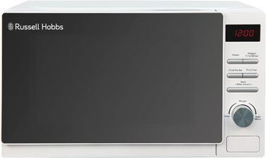 Мікрохвильова піч Russell Hobbs RHM2079A, 20 л, 800 Вт, біла