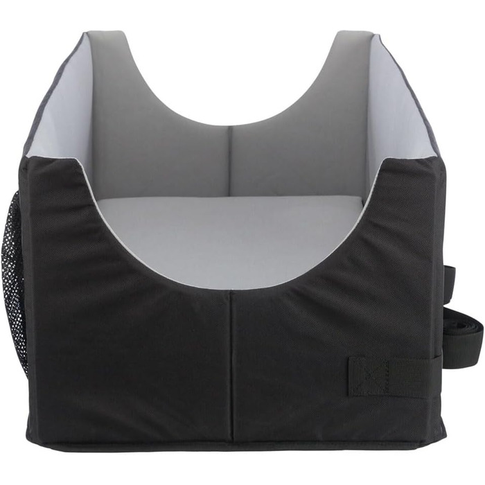 Автокрісло Trixie для собак, чорно-сірий, 80x28x39 см