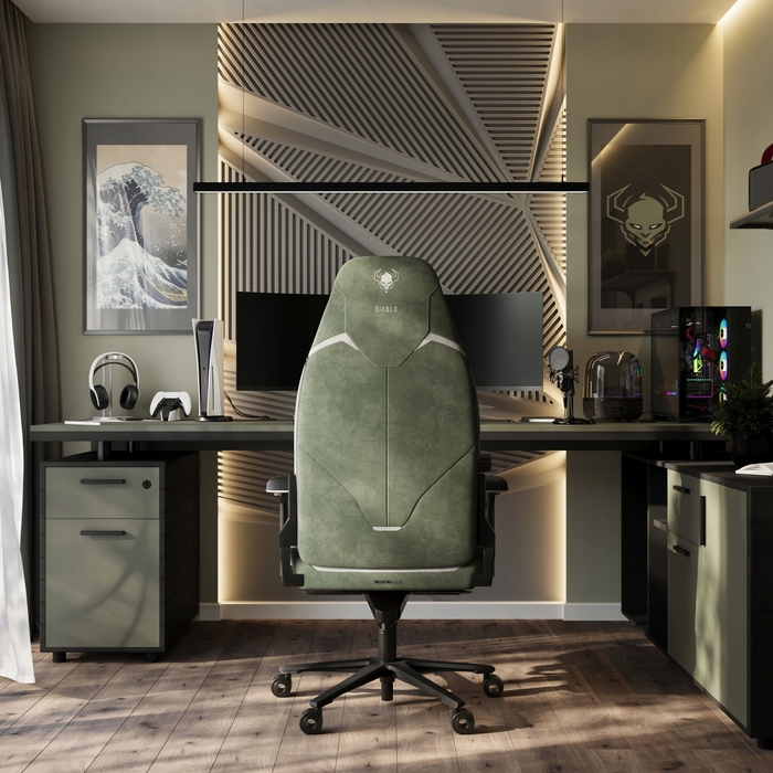 Ігрове крісло Diablo Chairs X.EYE PRIME, тканина