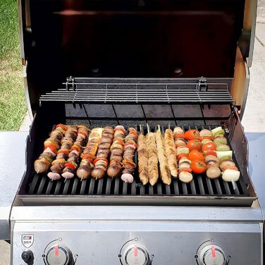 Решітка для гриля Weber Genesis 300 серії Onlyfire, емальований сталь, заміна 7524/7528, 49,5x32 см