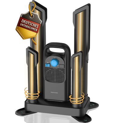 Сушарка для взуття 2 пари з таймером: для спортивного, туристичного, робочого та мото взуття - швидка, тиха та бережна