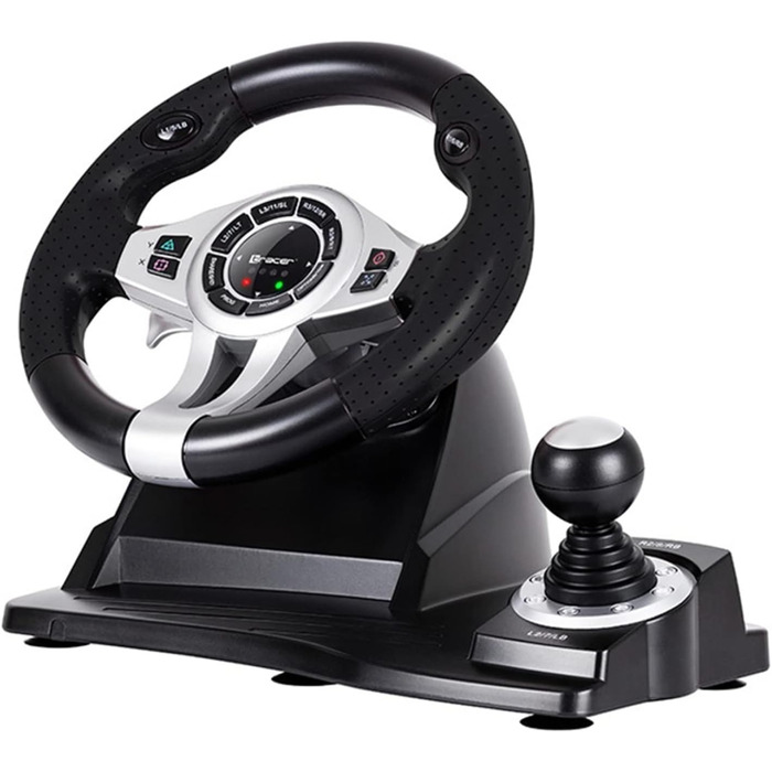 Руль Tracer Roadster 4 в 1 з педалями та перемикачем передач для PC/PS3/PS4/Xone