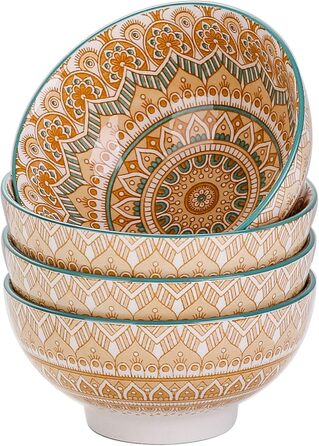 Сервіз столовий порцеляновий Vancasso MANDALA, 32 елементи, для 8 осіб, ручної роботи, богемський стиль