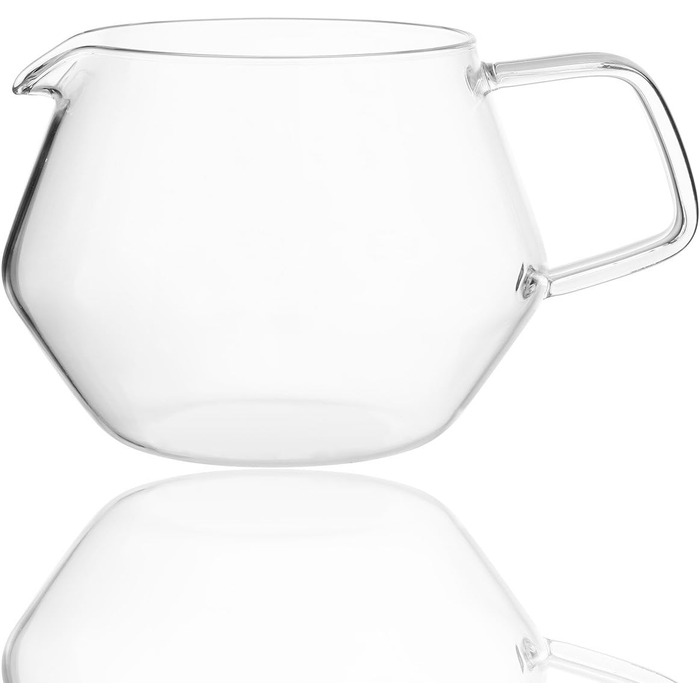 Kinto Unitea One Touch Teapot made of Stainless Steel, heat-resistant Glass Teapot with Stainless Steel Infuser in Lid (Japan Import) (600ml, Silver)