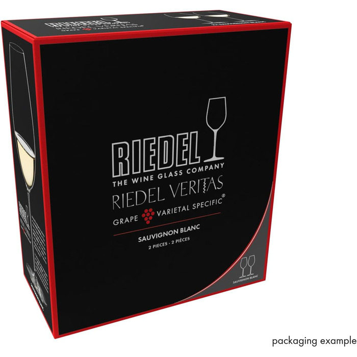 Бокали для вина Riedel Veritas Coupe Moscato 2 шт, 240 мл, білі (Sauvignon)