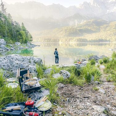 Набір посуду Primus Campfire Cookset L для кемпінгу та приготування їжі на відкритому вогні