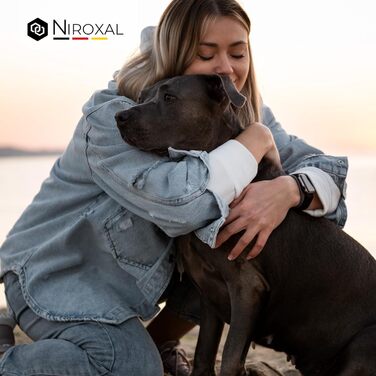 Нашийник для собак з обхватом шиї 49-53 см, нержавіюча сталь V4A, з запобіжником, ланцюговий, 5 мм, довжина 64 см