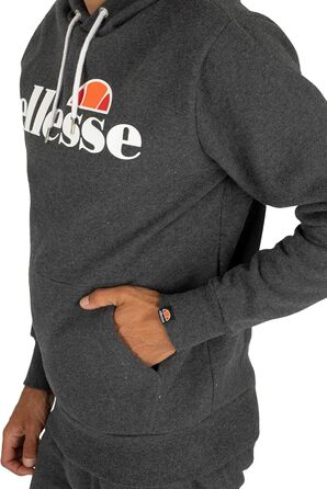Чоловічий спортивний світшот ellesse Sl Tropfer Oh Dark Grey Marl