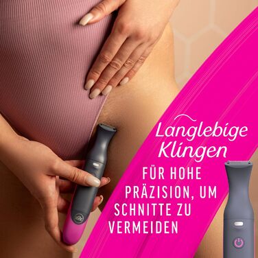Триммер Veet Expert Intimate All-In-One: для обличчя, брів, інтимної зони та під пахвами - водонепроникний
