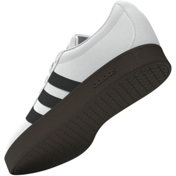Жіночі кросівки Adidas VL Court Base, 40 EU, білий, чорний, сірий