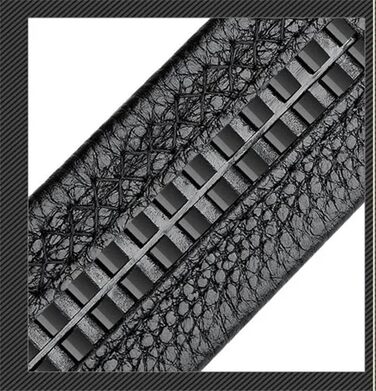 Чоловічий шкіряний ремінь Automatik з регулюванням, 10-120 см. Підходить для джинсів