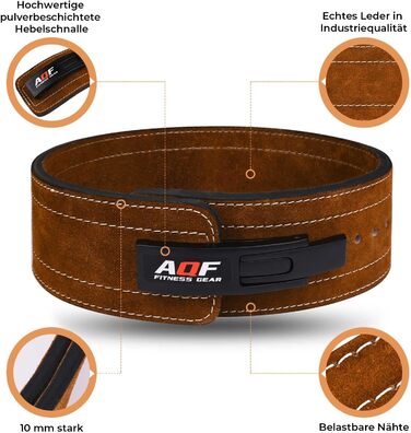 AQF Weightlifting Belt Lever Buckle, 4