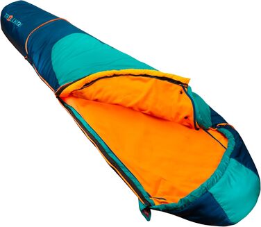 Дитячий спальний мішок Trollkids Femund 3in1, зелений, універсальний розмір