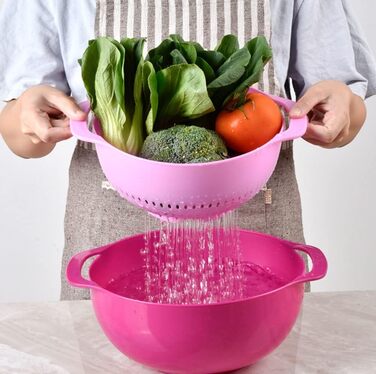 Sieb Salad Rainbow Bowl Cooking Kitchen Utensils Measuring Cup Measuring Spoon Measuring Bowl Baking 10 Piece/Set Kitchen Utensils